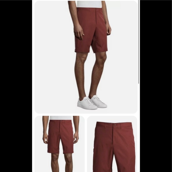 George Mens Performance FF Short size 46” Terracotta UPF30 Moisture Wicking New - Picture 7 of 10